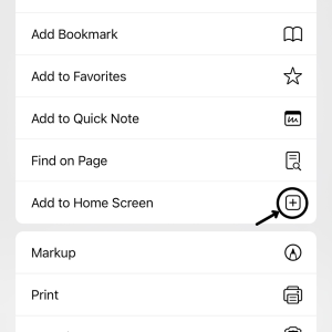 Share Menu List